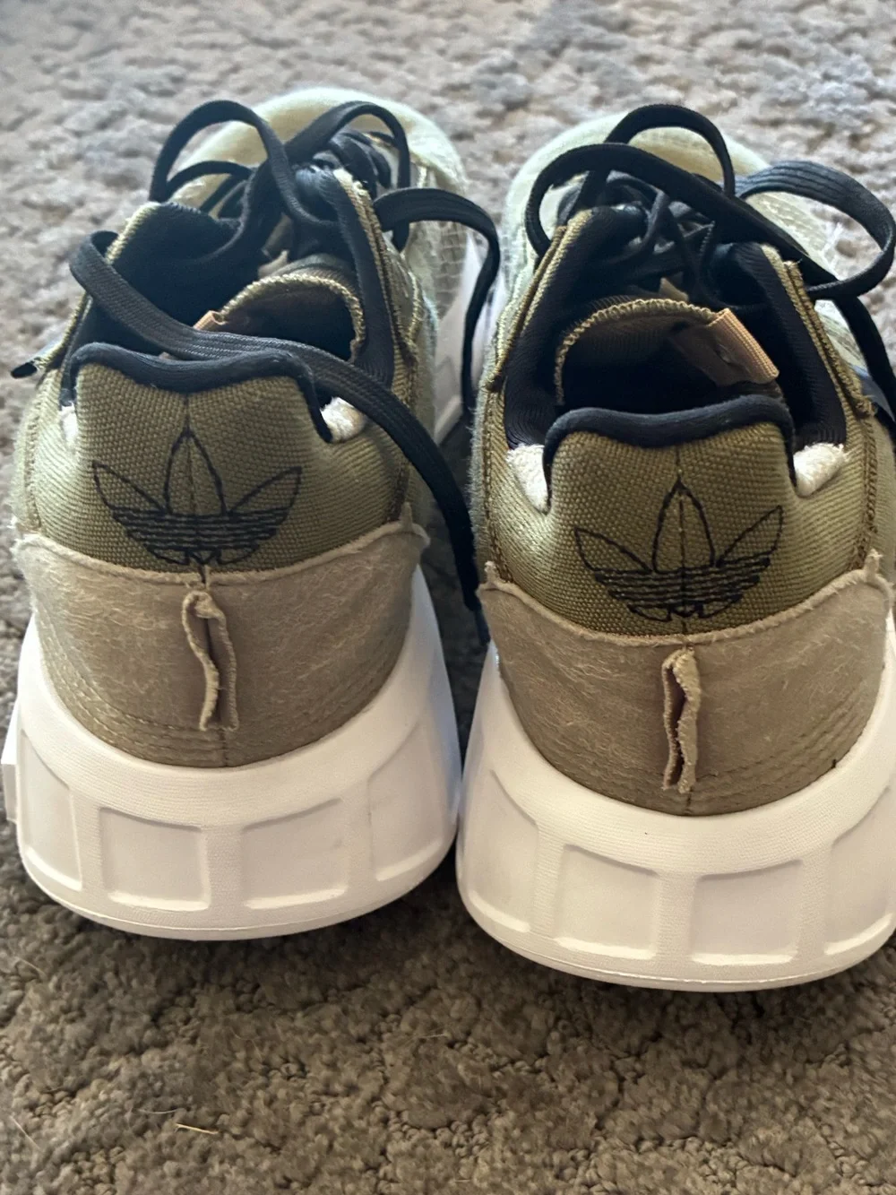 adidas olive canvas